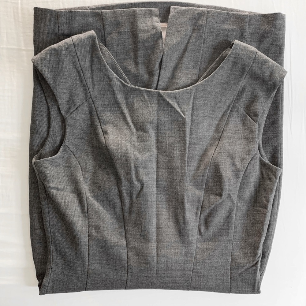 Grey Work Dress